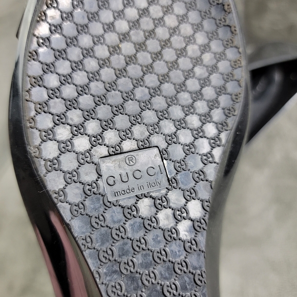 Gucci Jelly Rubber Pumps Women's Size: 38 - Picture 6 of 10